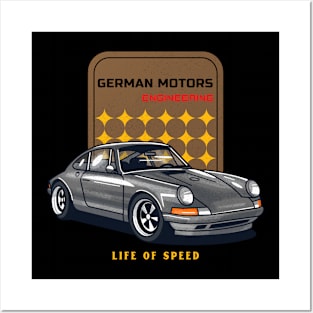 GERMAN ENGINEERING Posters and Art